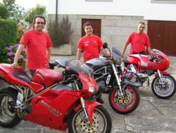 Amigos Ducatistas, Humberto,Fernando, Kika 1-07-06